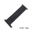 557a012c23a1f974 Full Speed 4.0 PCIE X16 Riser Cable Graphics Card Extension Cord PCI Express Lossless Shielded Extender Antijam GPU AXYB