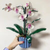 ideas Icons Bouquet Ortificial wer Orchid Potted Plants 10311 Building Blocks Model Brick Moc Girls Toys DIY Mom Gift