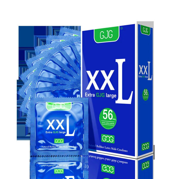 10pcs/Box Extra Large Ultra Thin Lubricated Condom 56MM Smooth Latex Penis Condoms for Male Adult Sex Dick Cock Sleeve for Homme