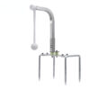 55c4a2c6ae96f582 PGM Portable Swing Trainer Inserted Ground Adjustable Height 360 Rotation Golf Practice Beginners Training Aids HL008
