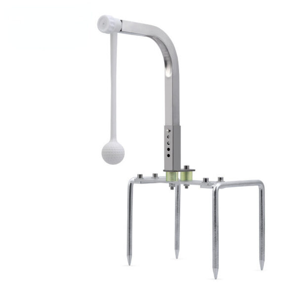 55c4a2c6ae96f582 PGM Portable Swing Trainer Inserted Ground Adjustable Height 360 Rotation Golf Practice Beginners Training Aids HL008