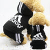 Clothes Small Adidog Winter Dog Clothing for Medium Dogs Pet Products Puppy Sweatshirt Coat Chihuahua Costume Dropship