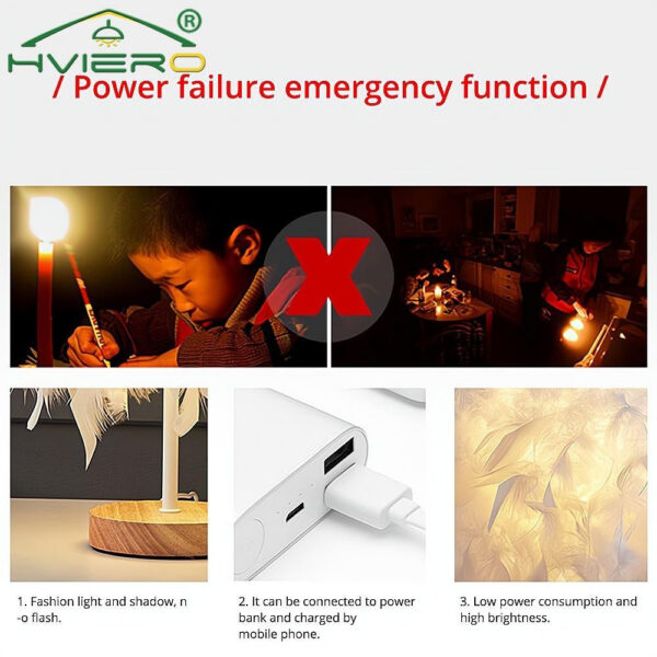 55ee813fef3310c5 LED Warm Small Table Lamp Nordic Romantic Creative Feather Wedding Room Red Girl Bedroom Bedside Flashlight Night Reading Light