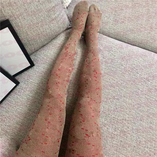 Letters Womens Leggings Tights Designer Socks Stockings Thicken Winter Keep Warm Pantyhose For Lady