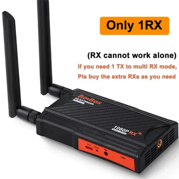 5.8Ghz 200M Wireless HDMI Extender Video Transmitter Receiver 1 4 Splitter Screen Share for PS4 DVD Camera PC To TV Monitor