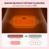 Electric Period Cramp Massager Vibrating Heating for Menstrual Waist Stoh Abdominal Warm Palace Belt