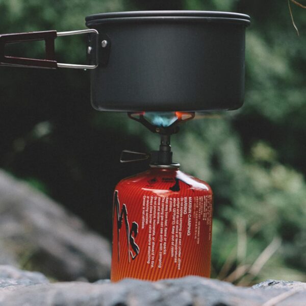 Kader Camp Stove 3000T Ultra-light 25g Titanium Alloy Camping Stove Gas Stoves Outdoor Cooker Outdoor Stove Gas Stove Portable for Picnic (Brs-3000T)