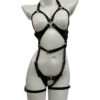 5615852661c3b340 Sexy Body Harness Belt Set Tights Women Bdsm Leather Lingerie Fetish Clothing Underwear Harness Bondage Sex Toy Accessories