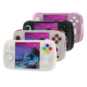 561c895ae547b840 ANBERNIC RG Cube Retro Handheld Game Console 64bit Android 13 Unisoc T820 3.95 Inch IPS Screen Hall Joystick RGB lighting effect