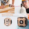 561cb497b45f9bea 3 In 1 Laser 40 60 M Measurement With Backlit Display Rangefinder Scale Area / Distance Rechargeable