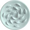 Slow Feeder Bowl for Cats and Small Dogs,Cilkus Fish Pool Design, Fun Interactive Bloat Stop Puzzle Feeder Bowl Healthy Eating Diet Made of Melamine Food Grade Material Dishwasher Safe (Green)
