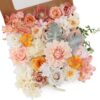 56360360fd7ffbe2 Floweroyal Artificial Flowers Combo Dusty Blue Flowers Mix Silk Flowers Dahlia Roses with Stems for DIY Wedding Bridal Bouquets, Baby Shower, Floral Arrangement, Table Centerpieces, Home Decorations.