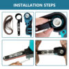 New Electric Mini Belt Sander Sand Variable Speed Angle Grinder Tool Cordless Belt Sander Polisher Power Tool For 16.8V Battery
