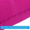 564f7c362429bcaf PATIKIL Inflatable Pillow, 2 Pack Squared Ultralight Camping Travel Pillow Desk Rest Neck Support for Hiking Backpacking Office, Pink