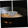 565b1a71231cc5c2 Toyvian Frittierte Form Öl Fritteusen Teigform Form Mit Griff Kochstempel Frittier Gebäckform Metall Waffelform Lebensmittel Bunuelos für KüChe, Camping Und Backen