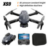 New Xs9 Mini Drone 4K HD Dual Camera One Click Return Dron Optical Flow Position RC Aerial Photography Foldable Quadcopter Toys