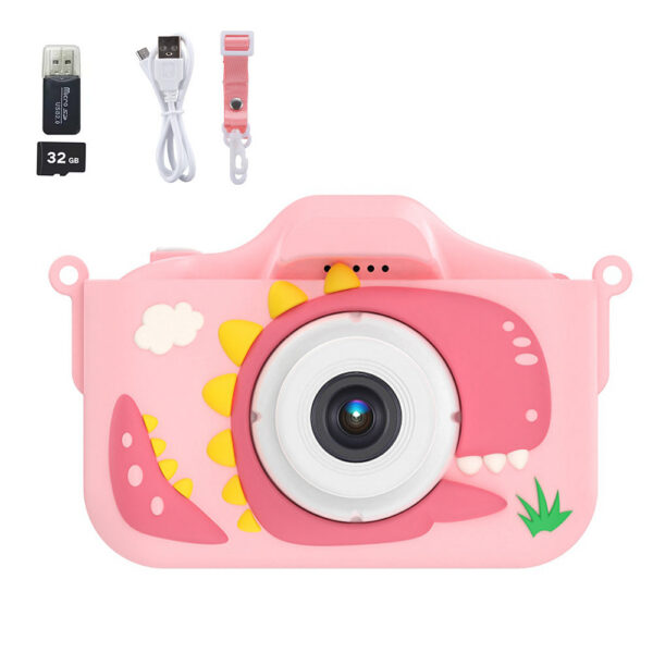 5679a595a2b5310c Kid Mini 1080P Cartoon Selfie Toddler Digital Video Camera Toys With 32G SD Card for Boys/Girls Christmas Birthday Gifts