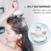New Electric Cordless Hair Scalp Massager Handheld Portable Head Scratcher Massager for Hair Growth, Deep Clean and Stress Relax