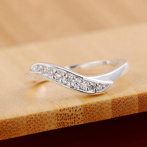 56861b5ec2e3252b Sterling Sier crystal diamond rings for women Fashion elegant wedding accessories Party Gifts Charms fine Jewelry