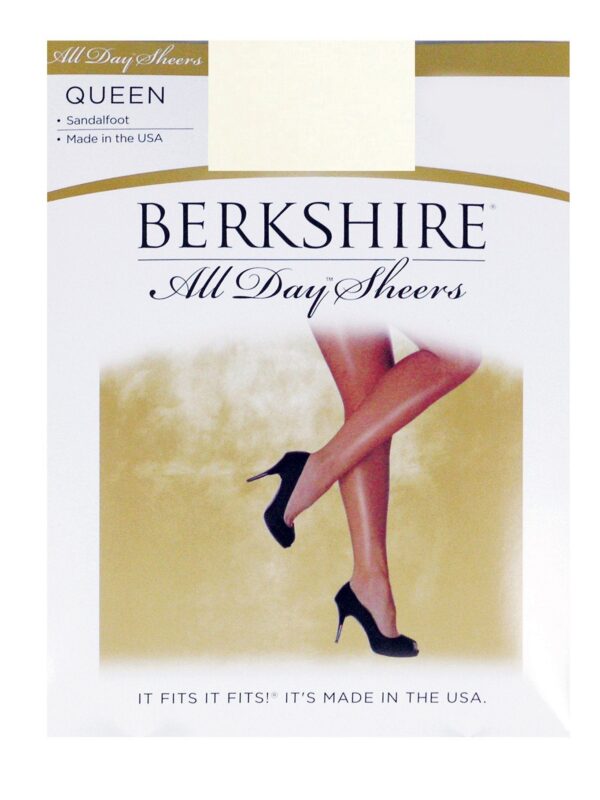 Womens All Day Sheer Non-control Top Pantyhose - Sandalfoot