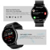 LIGE 2024 New Real-time Activity Tracker Heart Rate Monitor Sports Women Smart Watch Men Clock For Android IOS