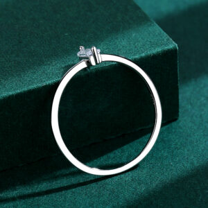 2024 NEW Exquisite Rectangle Rings for Women Diamond Cubic Zircon Pure Sterling Sier Fine Party Birthday Gifts Jewelry