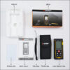 56e43bbd32f7b4d4 SNDWAY Rangefinder Laser Double Horizontal Bubble Distance Meter Range Battery-Powered Hand Tool Device SW-TG50 70 100 120