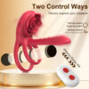 56e47c97a9e6ddbc Rose Ring Vibrator Powerful Sleeve Sucking Stimulator G-spot Female Nipple Clitoral Massager Sex Toy for Couple