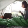 Sleeping Bag With Hood, 3 Season Waterproof Warm Lightweight Rectangular Envelope Camping Sleeping Bag for Adults Camping, Hiking, Backpacking, Traveling, Outdoor & Indoor Activities