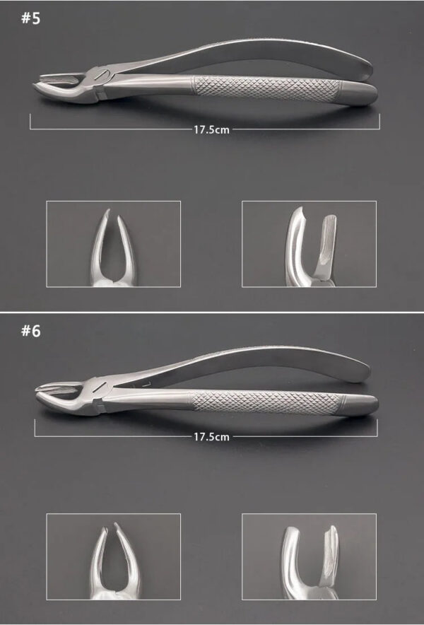 Adult Tooth Extracting Forceps 10pcs/set , Children Teeth Extraction Forcep 7pcs/set, Surgical Dental tools Dentistry Tool