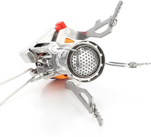 571864887ffd6efc AOTU Portable Camping Stoves Backpacking Stove with Piezo Ignition Stable Support Wind-Resistance Camp Stove for Outdoor Camping Hiking Cooking