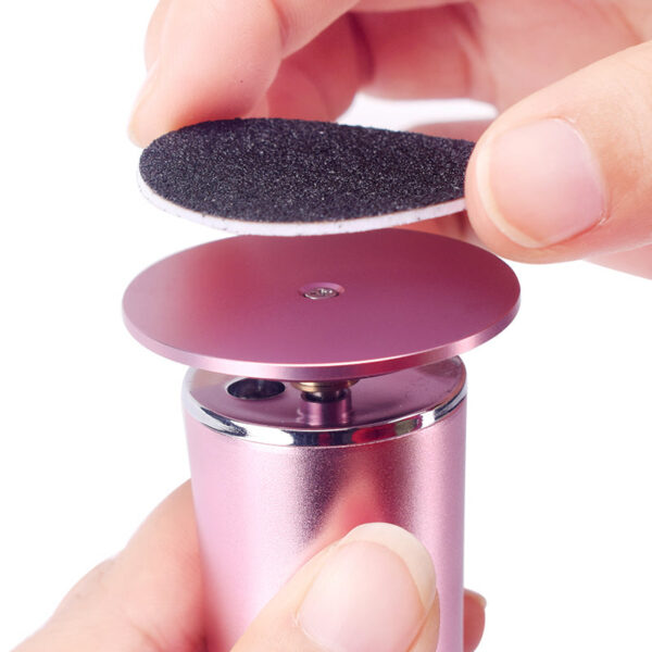 USB Rechargeable Wireless Electric File Cuticle Callus Remover hine Pedicure Tools Foot Heel Care Tool With Sandpaper