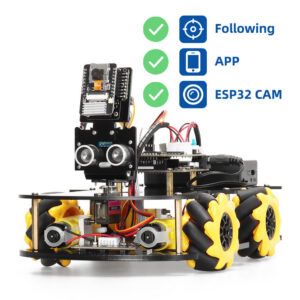 5736907abb95c611 ESP32 Robot Starter Kit For Arduino Programming with Camera and Codes Learning Develop Skill Full Version Smart Automation Set