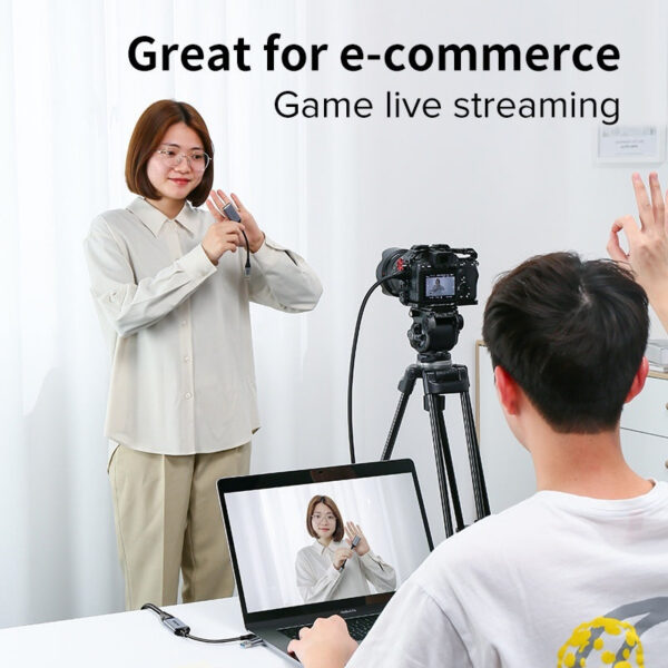 Llano 2 in 1 USB/Type-C Capture Card Game Streaming Recording Device Video Collector 1080P 4K HDMI to USB Type-C Live