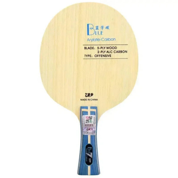 5762dd2101f30cc7 729 Blue ALC Carbon Table Tennis Blade Professional Offensive Ping Pong Blade 5+2 External ALC for Quick Attack with Loop