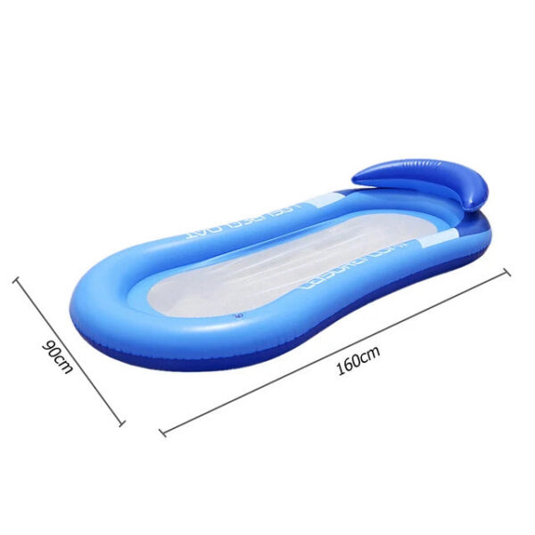 2024 Outdoor Foldable Water Hammock Iatable ating Swimming Pool Mattress Party Lounge Bed Beach Sports Recer Recreation