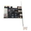 576effb96ae4868f PCIe 3 Ports 1394A Firewire Expansion Card, PCI for Express (1X) to External IEEE 1394 Adapter Controller (2 6 P + 1