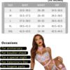 Avidlove Lingerie for Women Embroidered Lace Underwire Strappy Bra and Panty Set with Removable Garter