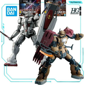 57850497cc4225c6 Bandai Original Model Kit HG GUNDAM 1/144 Requiem for Vengeance ZAKU EX Anime Action Figure Assembly Model Toy for Boys