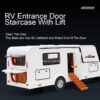 1/32 Rolls Royce Culan RV Alloy Diecast Off-road Vehicle Toy With Sound and Light Camping Car Model For Boys Gifts