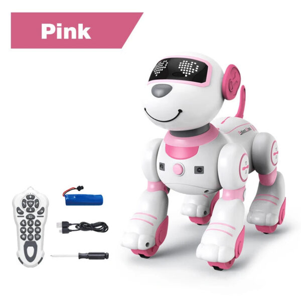 5794234b506bc628 Intelligent Remote Control Robot Dog Electronic Stunt Voice Command Programmable Touch-sense Music Song Children's Toys for Boys