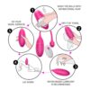 57a66f4f70458d1f Women Wireless Remote Control Vibrating Egg Clitoral G-Spot Stimulator Prostate Massager Breast Masturbator Adult Sex Toy Couple