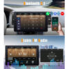 9 Inch Stereo Single Din Radio Apple Carplay and Android Auto,Touch Screen Bluetooth Car Audio with Backup Camera