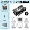 57aaf8a78b077fe5 KBDFA MINI Z908Pro Max Drone 4K ESC Professional WIFI FPV Dron Obstacle Avoidance Brushless Four-Axis Folding RC Quadcopter Toys