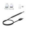 Smart Cleaner Endoscope Spoon Camera Ear Picker Cleaning Wax Removal Visual Earpick Wifi Mouth Nose Otoscope Support Android