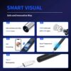 Wireless Visual Wax Removal Safe Endoscope Earpick with Camera 1080P Luminous Otoscope Ear Cleaning Tools