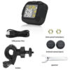 Infitary Motorcycle TPMS Tire Pressure Monitoring System Big Wireless LCD Colorful Display Shift For Status Precise Digital Moto