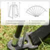 Portable Privacy Tent Outdoor Waterproof Changing Room Shelter for Camping Hiking Folding Beach Toilet Shower Bathroom