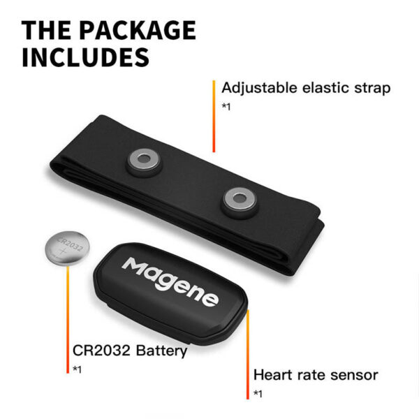 Magene H303 Heart Rate Sensor Bluetooth ANT Upgrade H64 HR Monitor With Chest Strap Dual Mode Computer Bike Sports Band Belt