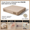 MOBI GARDEN Camping Air Mat Air Bed One-Piece Self-Inflating Cushion Portable Peach Skin Fabric PVC  Thickness 25~38cm